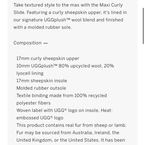 Ugg Maxi Curly Platform slides - Picture 10 of 10